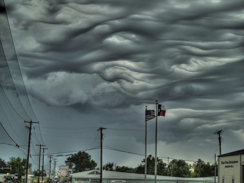 Пугающие облака