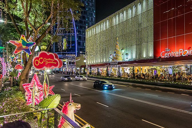 Новогодний Сингапур
