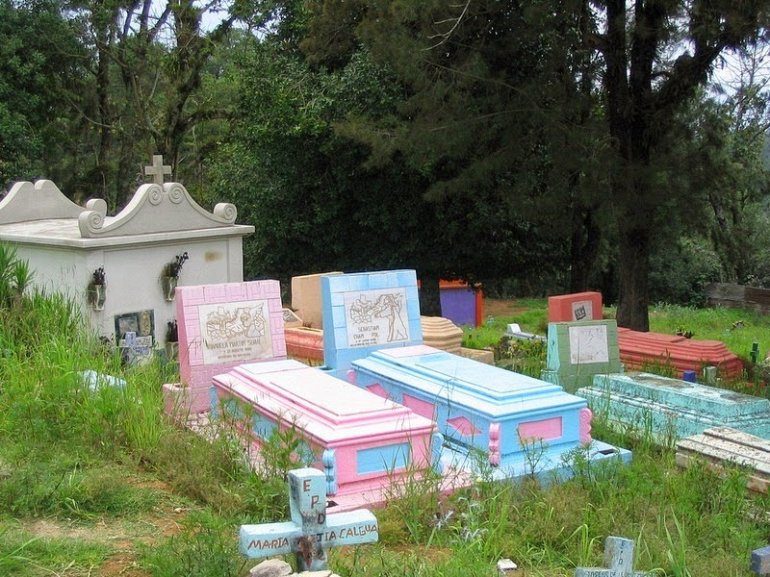 Веселые кладбища Гватемалы