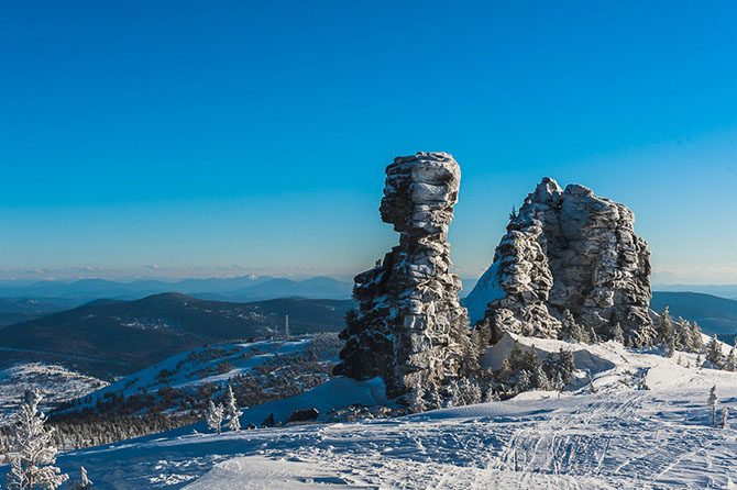 Самый снежный курорт России