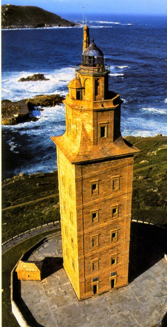 маяк башня геркулеса