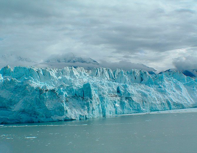 Самый красивый ледник