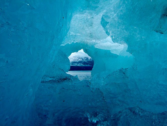 Самый красивый ледник