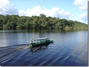 Грандиозная река Амазонка