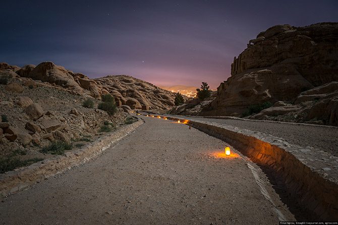 Каменный город в Иордании