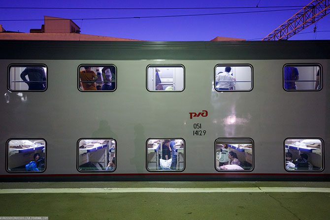 Тест-драйв: двухэтажный поезд Москва-Казань