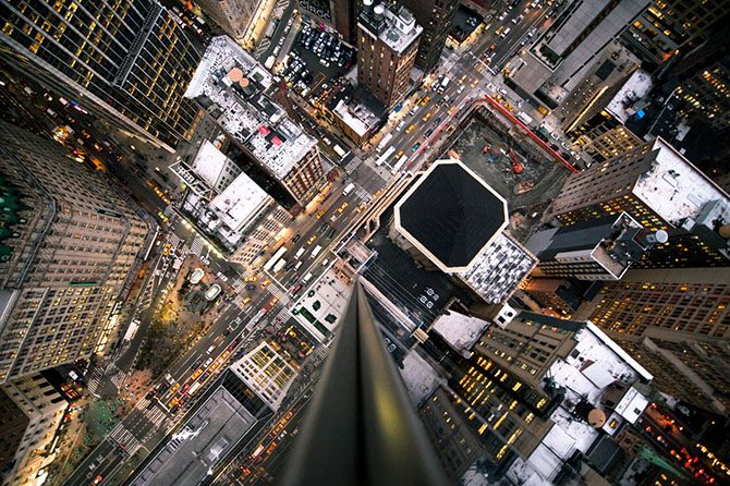 Впечатляющие виды Нью-Йорка с высоты небоскребов
