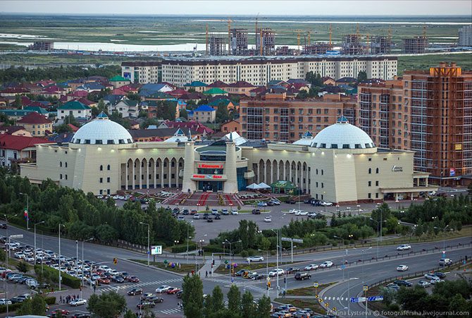 Астана с высоты: лучшие виды казахстанской столицы