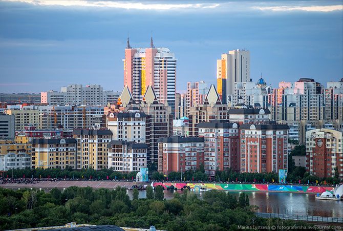 Красивейшие виды столицы Казахстана