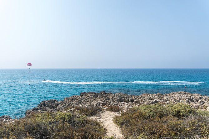 Прогулка по кипрскому пляжу