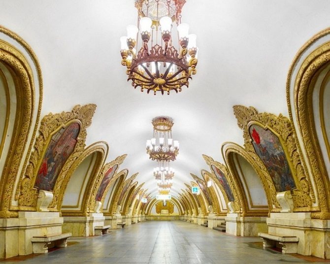 Роскошное российское метро