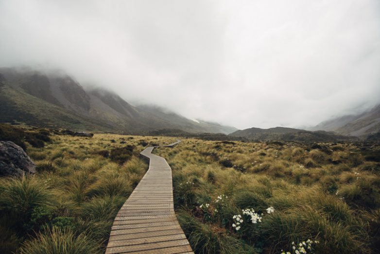 Грандиозно красивая Новая Зеландия