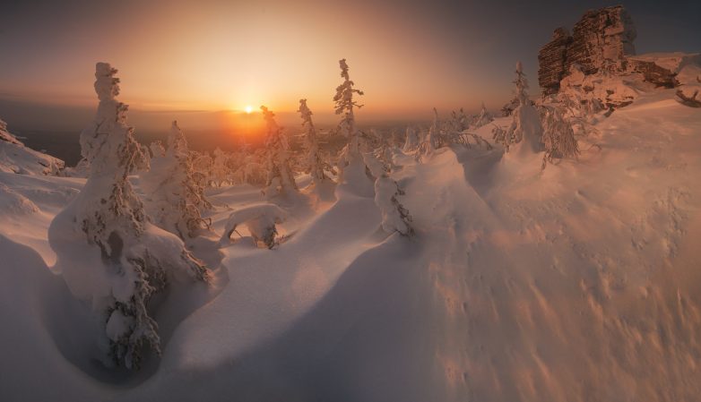 Красоты зимней России