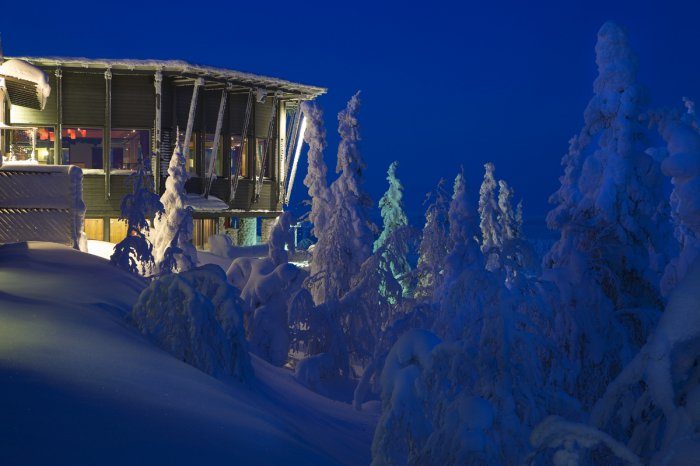 Потрясающий люкс-отель в Финляндии