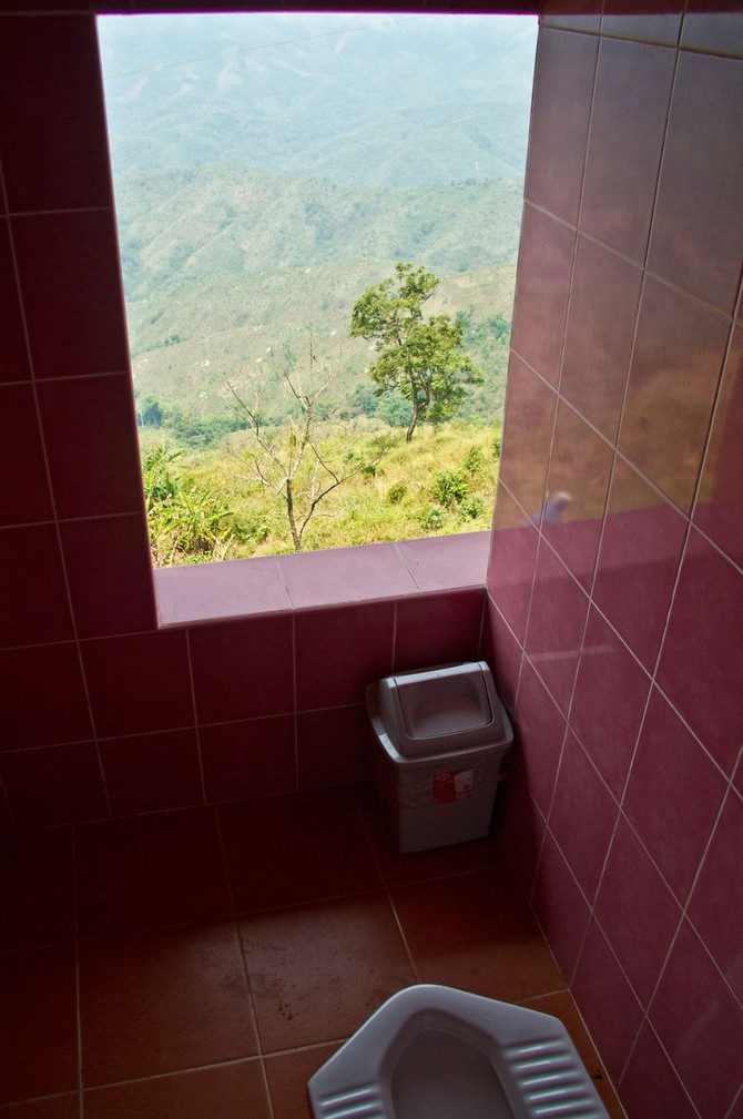 Туалетные комнаты с самыми шикарными видами