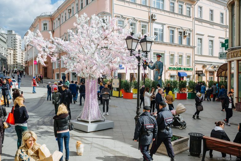 Москва расцветает