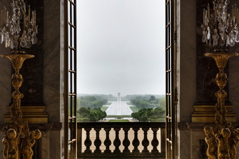 Версаль: фонтан-водопад