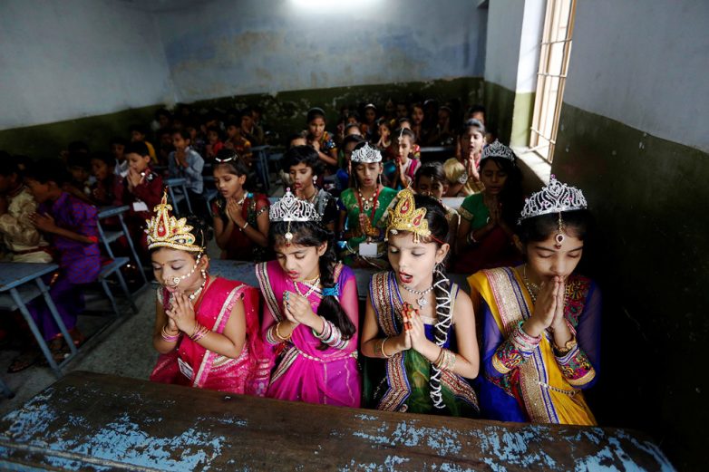 Рождение Кришны - яркий праздник в Индии