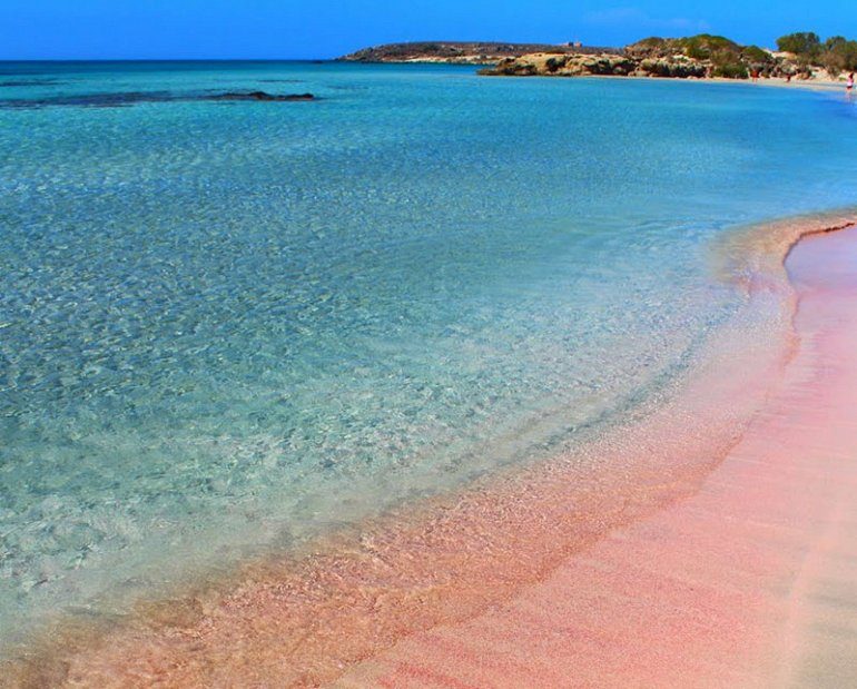 Красивейшие розовые пляжи мира
