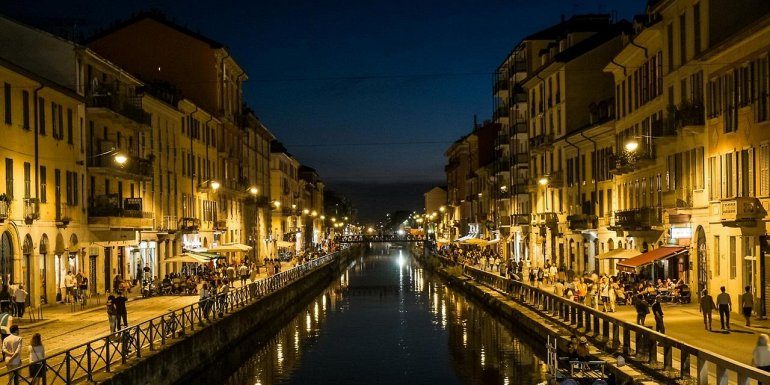 Навильи — один из самых романтических районов в Милане