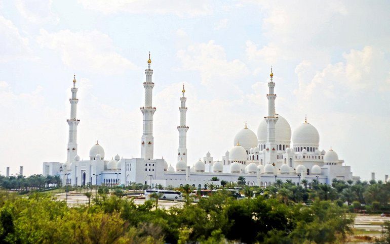 Потрясающая мечеть Шейха Зайда в Абу-Даби
