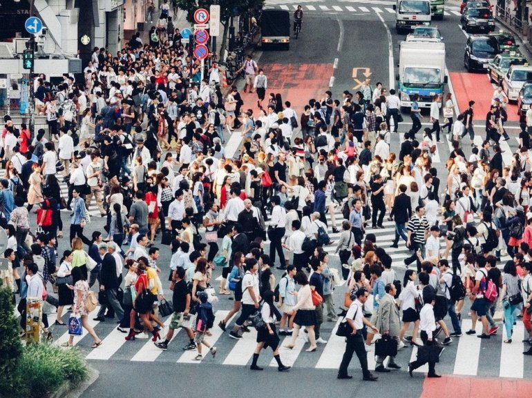 Настоящее чудо Токио - перекресток Сибуи