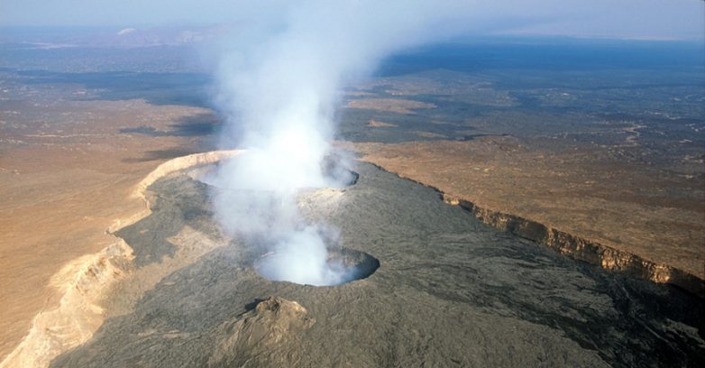 Как рождается вулкан в Эфиопии