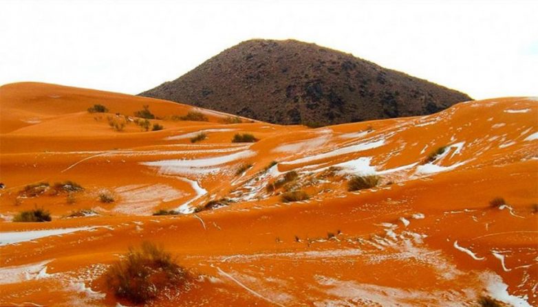 Природные аномалии в пустыне Сахара