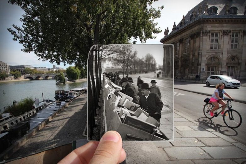 Как изменился Париж за 100 лет?