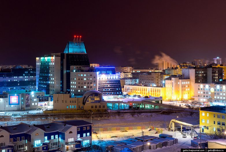 Один из самых холодных городов России