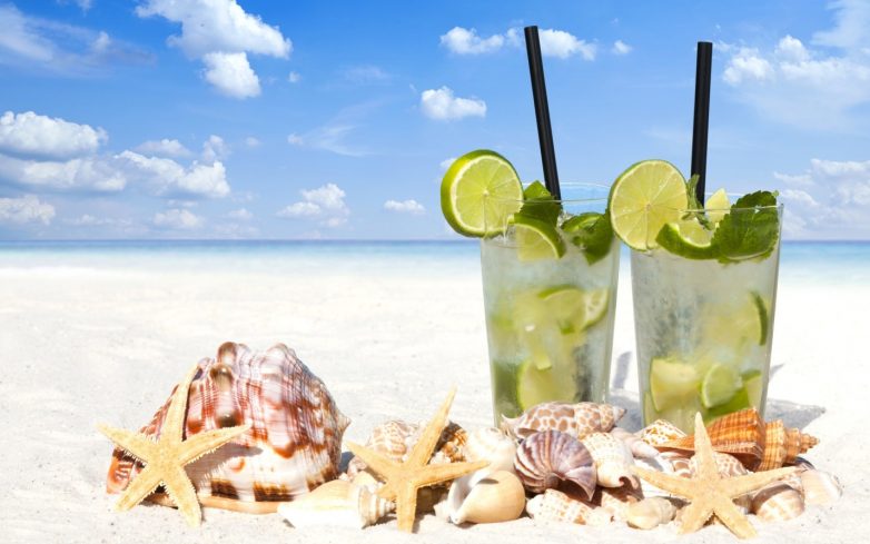 О выпивке на пляже