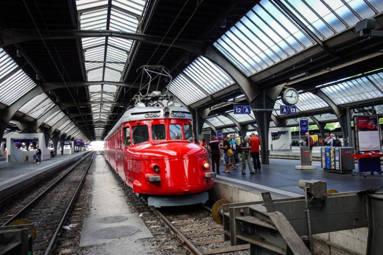 Самые поездатые швейцарские поезда