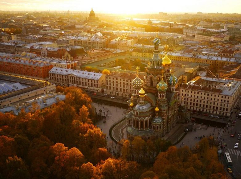 Петербург с высоты птичьего полёта: завораживающие виды северной столицы