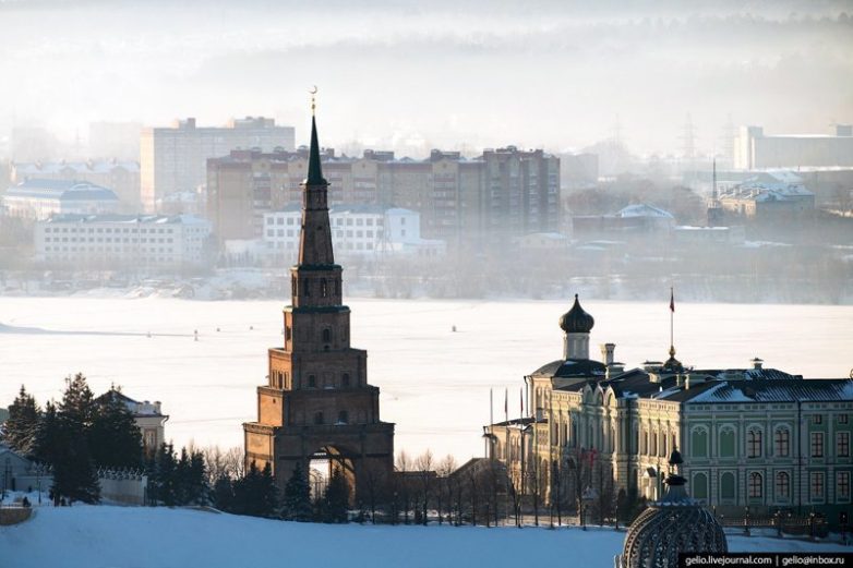 Фотопрогулка по обворожительной зимней Казани