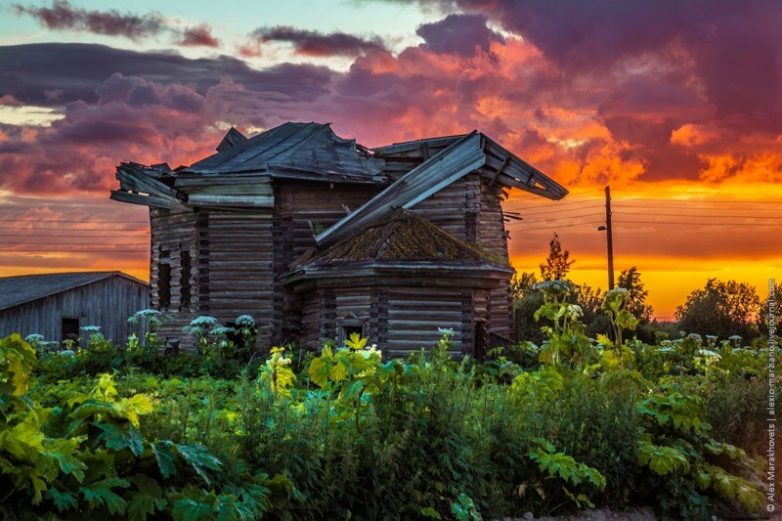 Тихая Россия: фантастически красивые закатные фото, сделанные в северных регионах страны