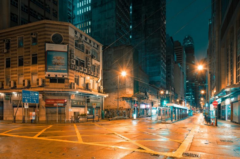 Прогулка по атмосферному ночному Гонконгу