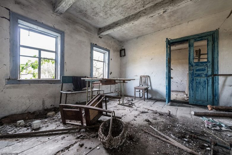 Заброшенные белорусские деревни после аварии на Чернобыльской АЭС