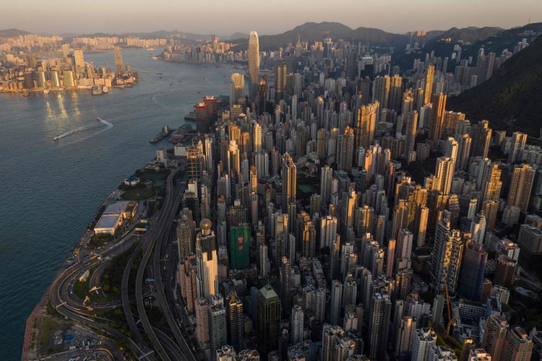 Великолепный Гонконг с высоты птичьего полёта