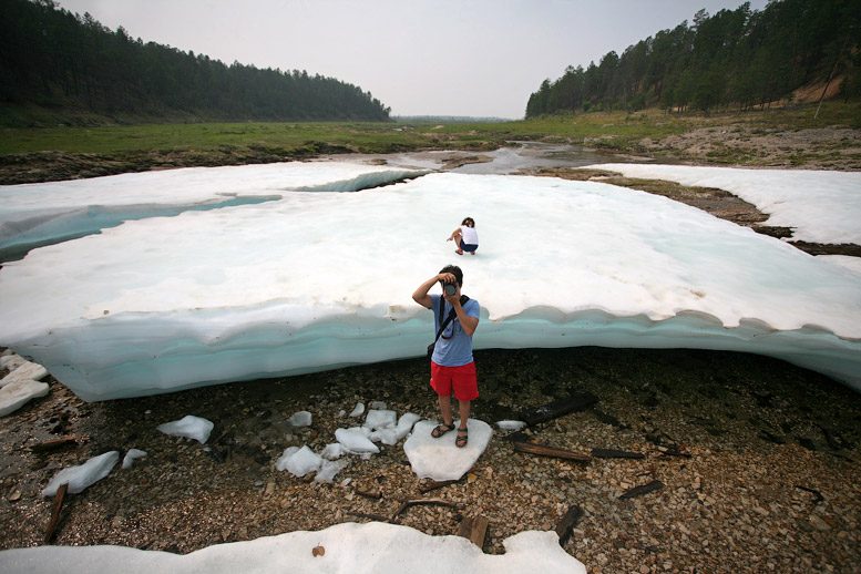 Над вечной мерзлотой: Булуус — ледяной пляж в Якутии