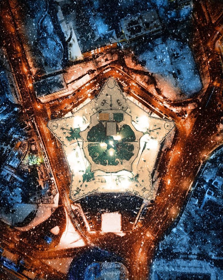 Пролетая над столицей: красавица Москва с высоты птичьего полёта