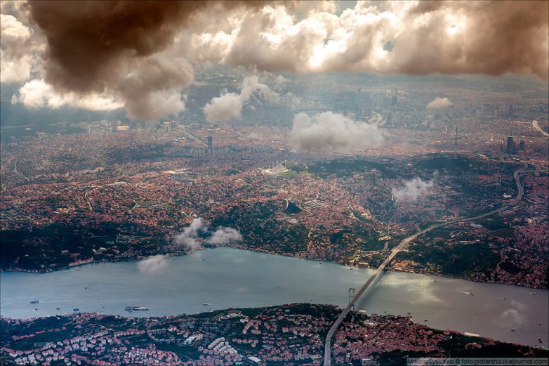 Пролетая над Стамбулом