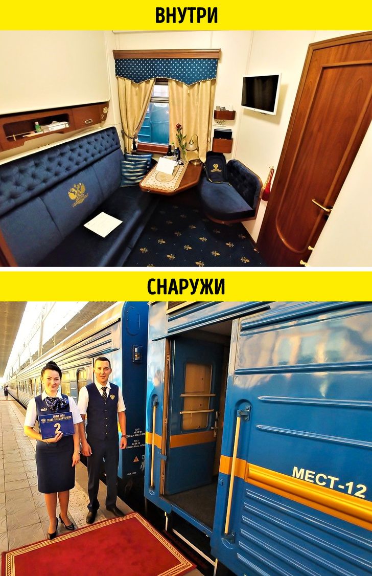 «Золотой орёл»: как выглядит поезд, билет на который стоит более 1 миллиона рублей?