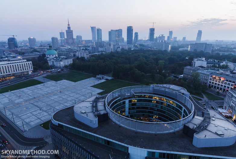 Варшава: взгляд из поднебесья