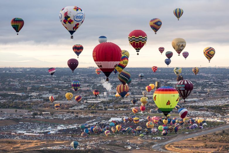 Лучшие места планеты для полётов на воздушных шарах