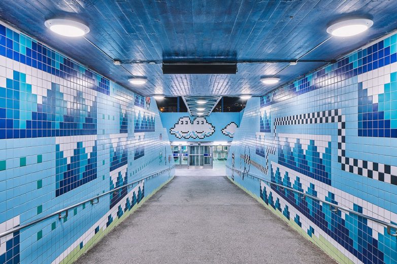 Мир стокгольмского метро на снимках Давида Альтрата