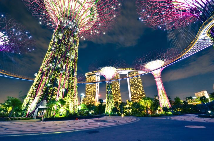 Фантастические кадры из Сингапура, которые доказывают, что будущее там уже наступило