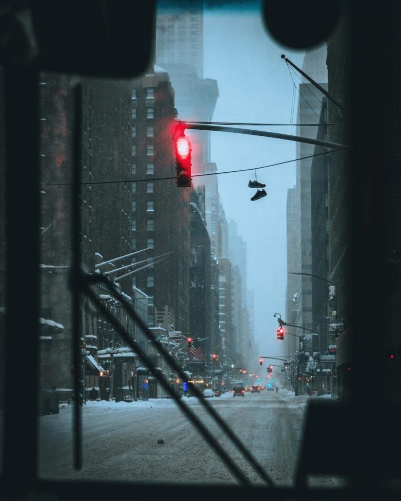 Атмосферные фотографии нью-йоркских улиц