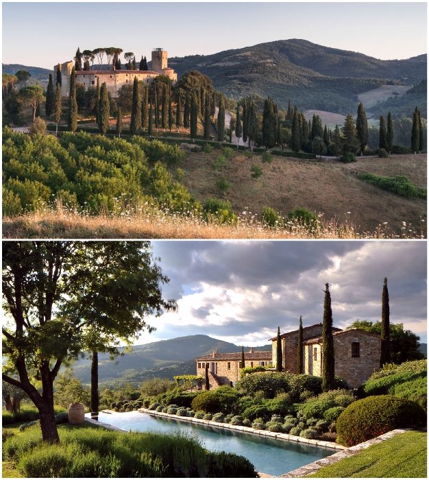 Владельцы старого замка в Италии превратили его в роскошный отель