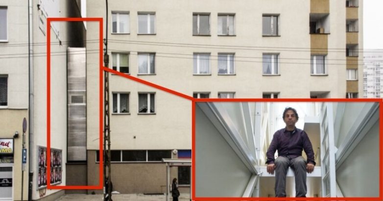 Польский архитектор построил экстремально узкий дом