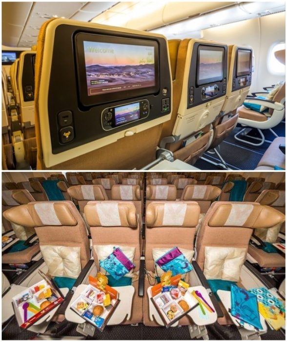 Летающая гостиница: как выглядят номера класса люкс в ультрасовременном авиалайнере